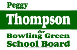 Peggy Thompson for Bowling Green School Board